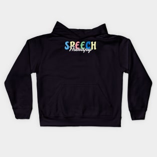 Speech Therapy Fun Kids Hoodie